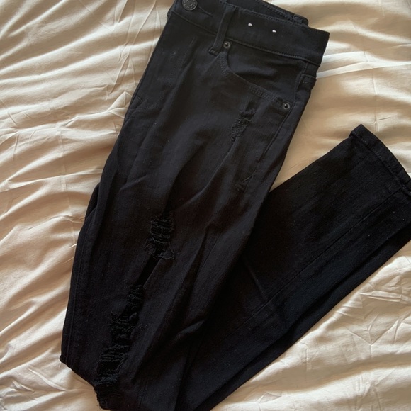Express black ripped legging skinny jean - Picture 6 of 6
